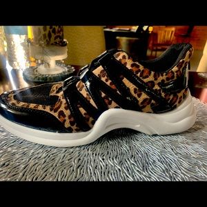 Leopard Tennis Shoes